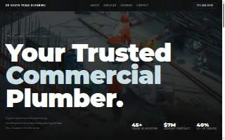 South Texas Plumbing Contractors website