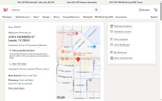 Walgreens Pharmacy (2219 E Saunders St)
