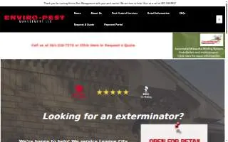 Enviro-Pest Management LLC website