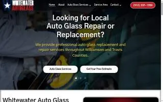 Whitewater Auto Glass website