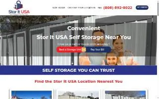 Stor It USA website