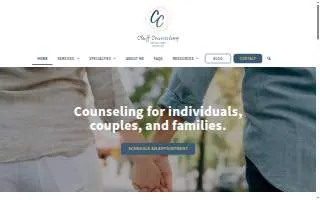 Cluff Counseling PLLC website