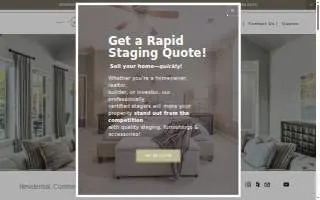 Evergreen Staging & Design LLC of Lewisville website