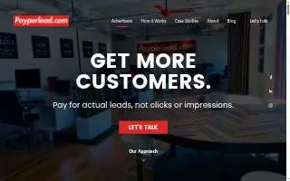 Pay Per Lead Marketing Agency of Lewisville website