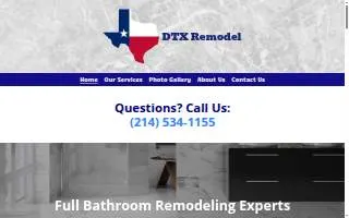 DTX Remodel Little Elm Tx website
