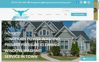 Longhorn Power Washing website