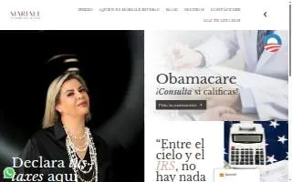 Mariale Rivero Tax Consultant PLLC website