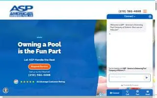 ASP - America's Swimming Pool Company of Schertz website