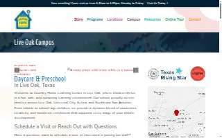 Country Home Learning Center at Live Oak website