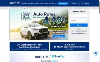 Rbfcu - ATM website