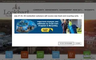 Lockhart City Hall website