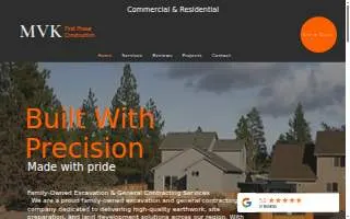 MVK First Phase Construction website