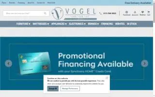 Vogel Furniture, Inc website