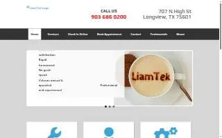 LiamTek website