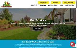Ashton Walden Turf Services website