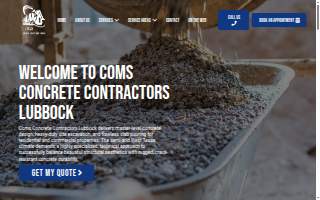 Coms Concrete Contractors Lubbock