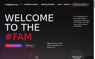 Flint Avenue Marketing website