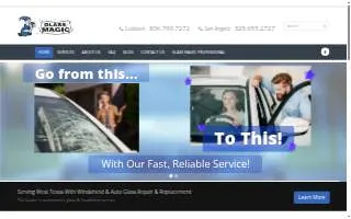 Glass Magic of Lubbock website