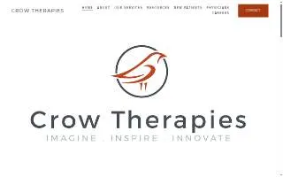 Crow Therapies website