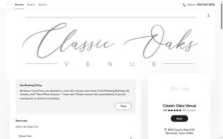 Classic Oaks Wedding & Event Venue