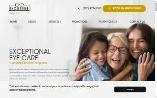 Eyes on Broad website
