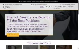 Career Search Personnel Services website