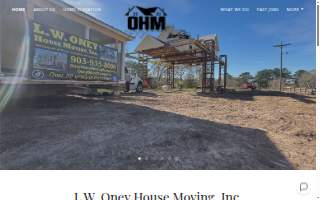 L.W. Oney House Moving & Leveling