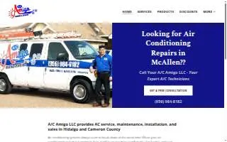 A/C Amigo LLC website