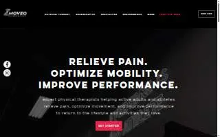 Moveo Performance website