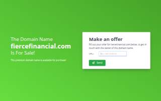 Fierce Financial Planning Services Inc