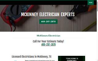 McKinney Electrician Experts
