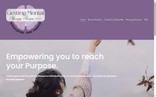 Getting Mental Therapy Services PLLC website