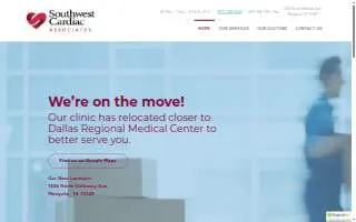 Southwest Cardiac Associates website
