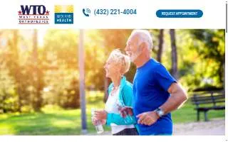 West Texas Orthopedics website