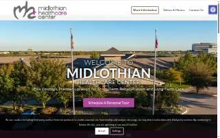 Midlothian Healthcare Center website