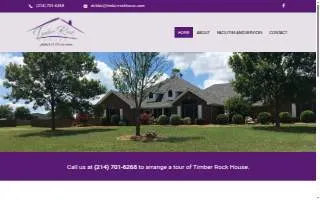 Timber Rock House Assisted Living website