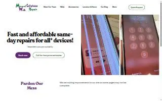 Cell Phone Repair Mineral Wells website