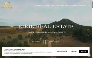 Edge Real Estate of Mineral Wells website
