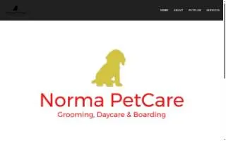 Norma Petcare website