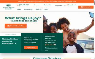 Christian Brothers Automotive Montgomery TX