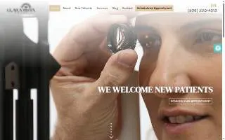 Clara Vista Eyecare website