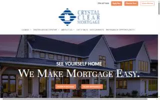 Crystal Clear Mortgage website