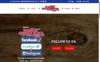 Banita Creek Hall website