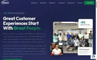 Etech Global Services website