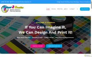 Concept 2 Creation of New Braunfels website