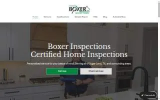 Boxer Inspections LLC website