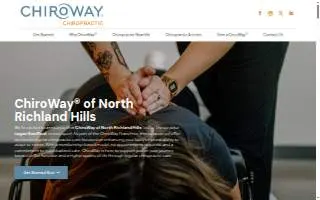 ChiroWay of North Richland Hills website