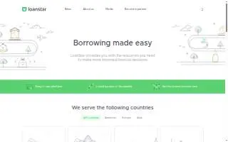 Loanstar Title Loans of North Richland Hills website