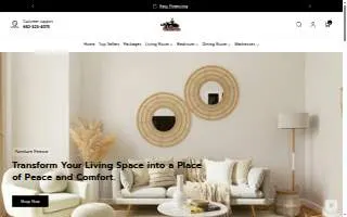 Palacio Furniture 2 website