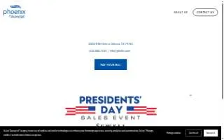 Phoenix Financial website
